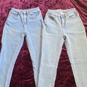 Blue basic jeans